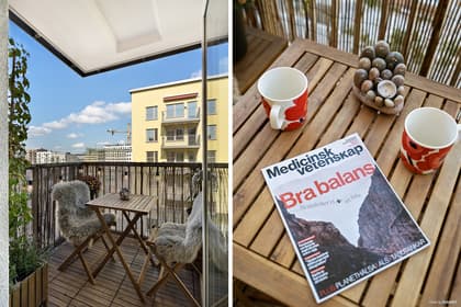 Balkong eller utsiktsbild