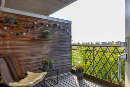 Balkong eller utsiktsbild