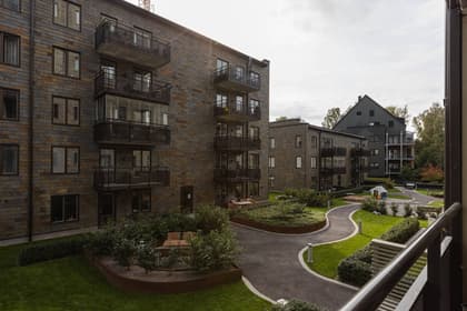 Balkong eller utsiktsbild