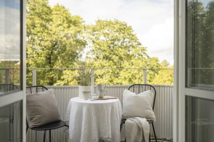 Balkong eller utsiktsbild