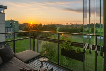 Balkong eller utsiktsbild