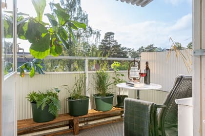 Balkong eller utsiktsbild