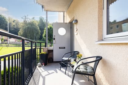 Balkong eller utsiktsbild