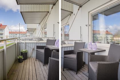 Balkong eller utsiktsbild