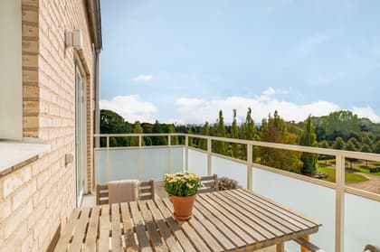 Balkong eller utsiktsbild