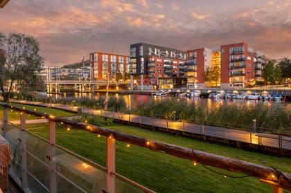 Balkong eller utsiktsbild