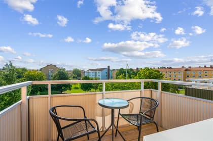 Balkong eller utsiktsbild