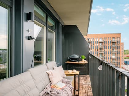 Balkong eller utsiktsbild