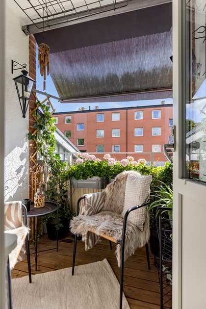 Balkong eller utsiktsbild