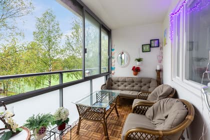 Balkong eller utsiktsbild