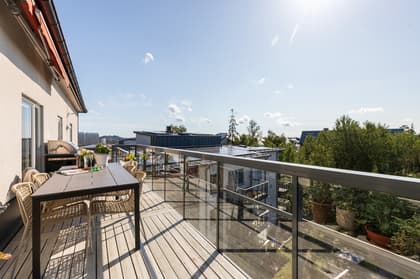 Balkong eller utsiktsbild