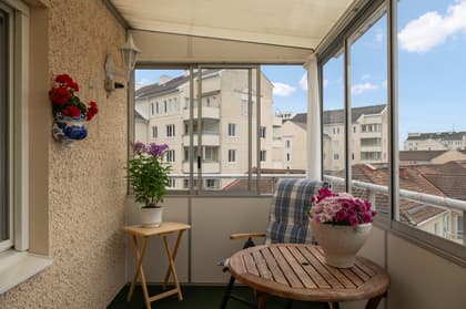 Balkong eller utsiktsbild