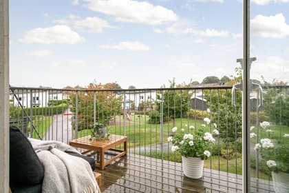 Balkong eller utsiktsbild