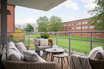 Balkong eller utsiktsbild