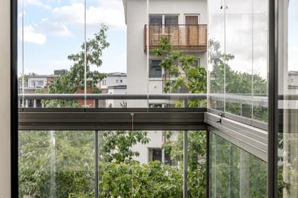 Balkong eller utsiktsbild