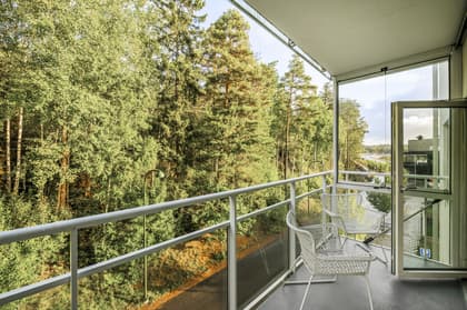 Balkong eller utsiktsbild