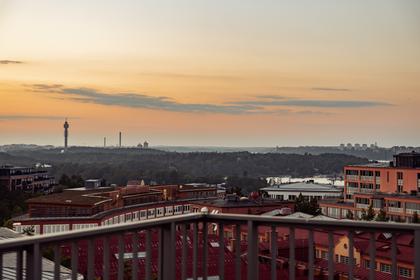 Balkong eller utsiktsbild