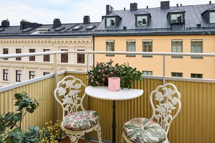 Balkong eller utsiktsbild