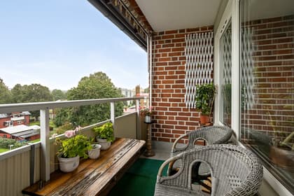 Balkong eller utsiktsbild