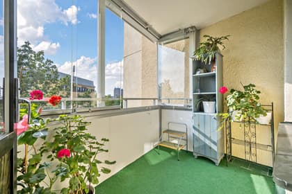 Balkong eller utsiktsbild