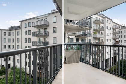 Balkong eller utsiktsbild