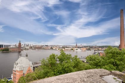 Balkong eller utsiktsbild