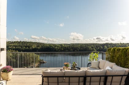 Balkong eller utsiktsbild