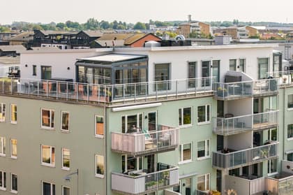 Balkong eller utsiktsbild