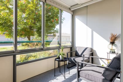 Balkong eller utsiktsbild