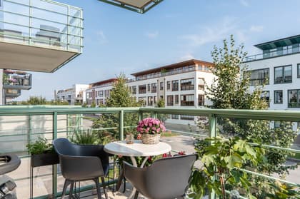 Balkong eller utsiktsbild