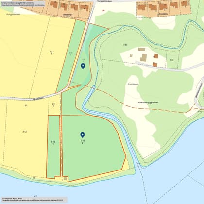 Illustrerad karta över fastigheten eller området