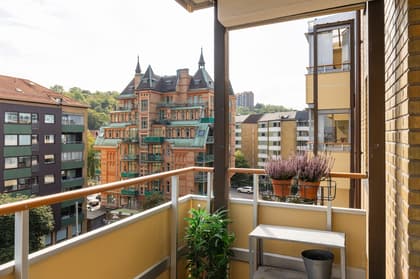 Balkong eller utsiktsbild