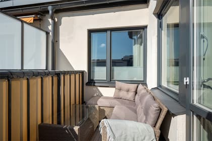 Balkong eller utsiktsbild