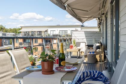 Balkong eller utsiktsbild