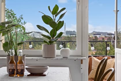 Balkong eller utsiktsbild