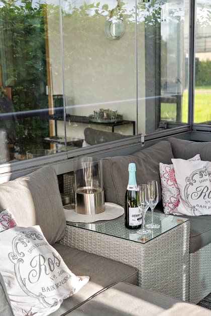 Balkong eller utsiktsbild