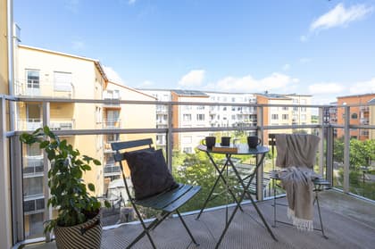 Balkong eller utsiktsbild