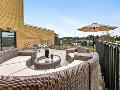 Balkong eller utsiktsbild