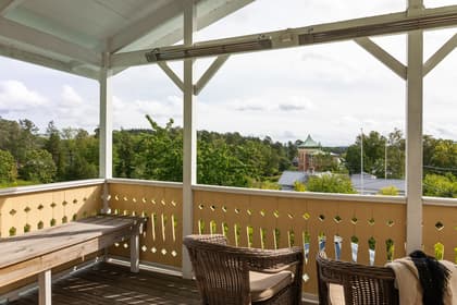 Balkong eller utsiktsbild