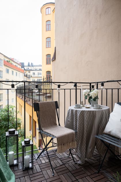 Balkong eller utsiktsbild