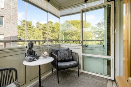 Balkong eller utsiktsbild