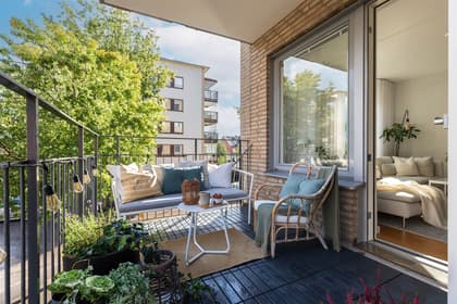 Balkong eller utsiktsbild