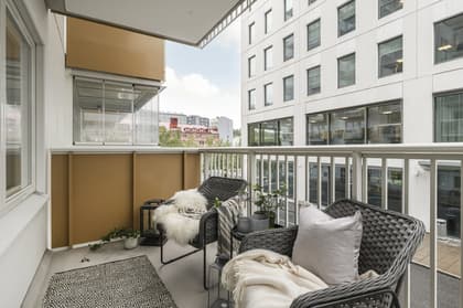 Balkong eller utsiktsbild