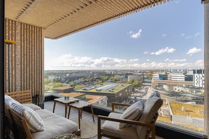 Balkong eller utsiktsbild