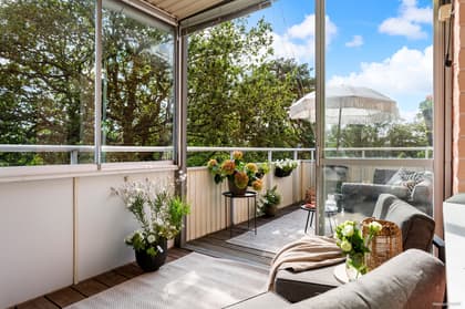 Balkong eller utsiktsbild