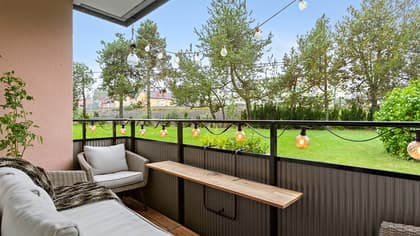 Balkong eller utsiktsbild