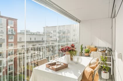 Balkong eller utsiktsbild