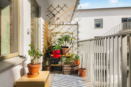 Balkong eller utsiktsbild