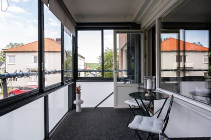 Balkong eller utsiktsbild