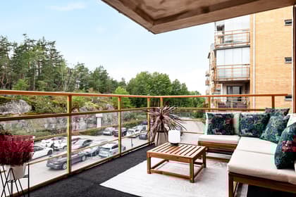 Balkong eller utsiktsbild